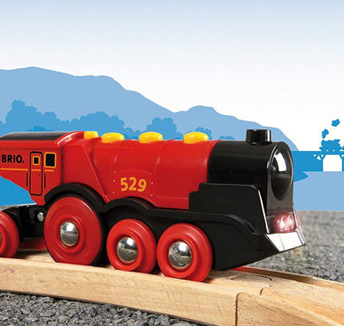 Do you know why BRIO Train Toys have red wheels?