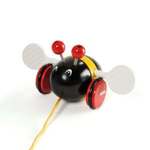 BRIO Pull-Along Bumblebee Baby Toy - 30165