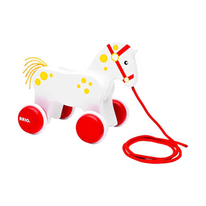 BRIO Pull Horse Toy Premium - 30216