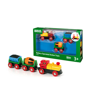 BRIO B/O Action Train Toy / Action Train Battery Operation Toy - 33319