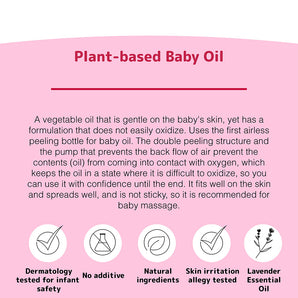 Smartkiz SARAYA Arau Baby Plant-based Baby Oil 100ML