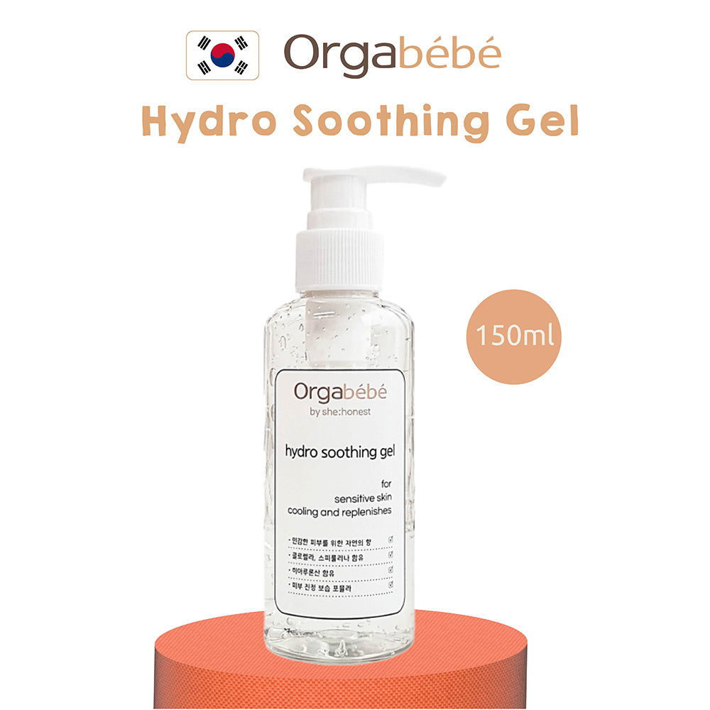 Smartkiz Orgabebe Hydro Soothing Gel 150ml / Kids Skin Moisturizer