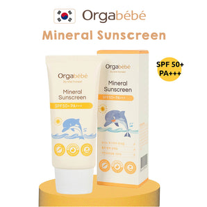 Smartkiz Orgabebe Mineral Sunscreen SPF50+ PA+++ / Baby Sunscreen Protection