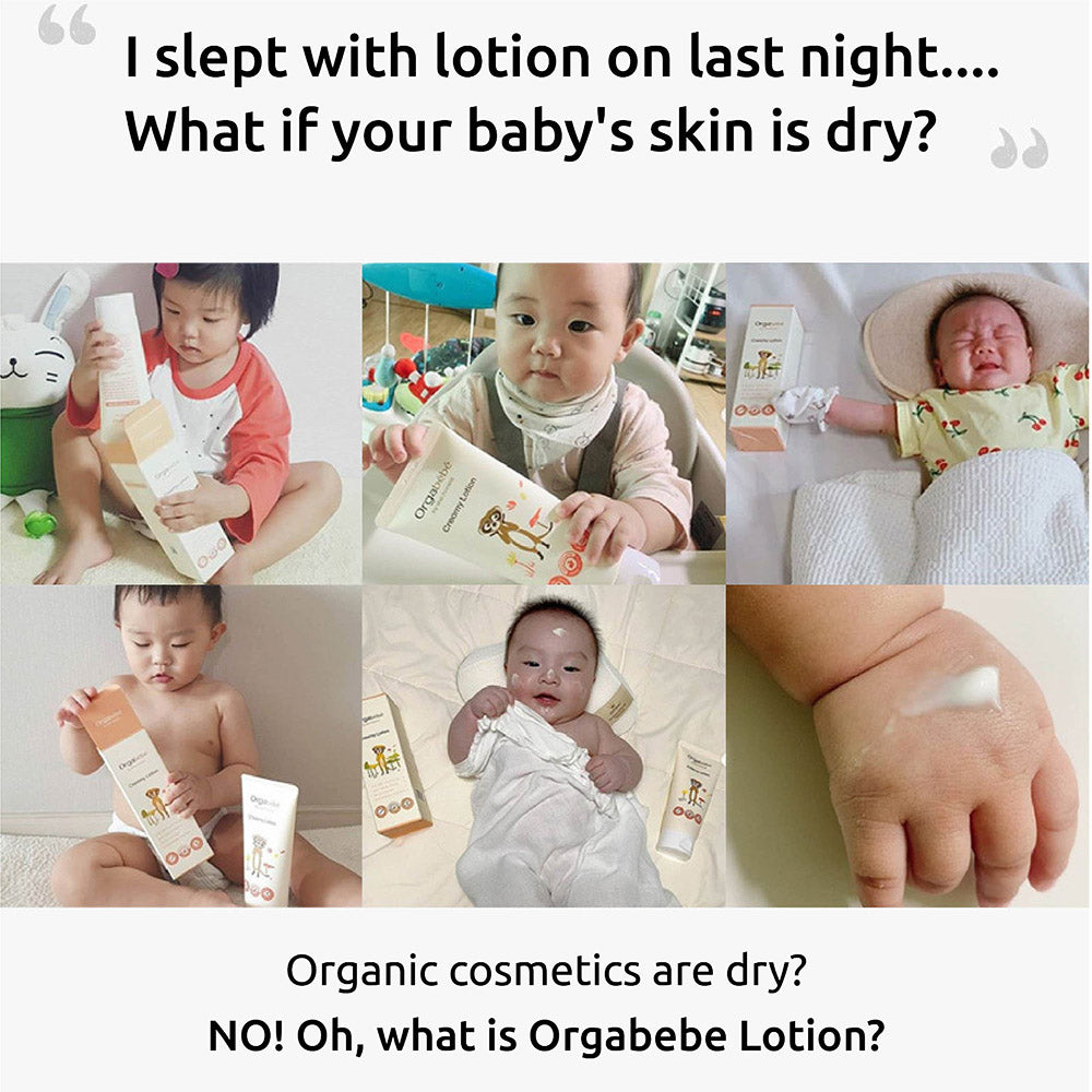 Smartkiz Orgabebe Baby Creamy Lotion / Skin Moisturizer for Kids