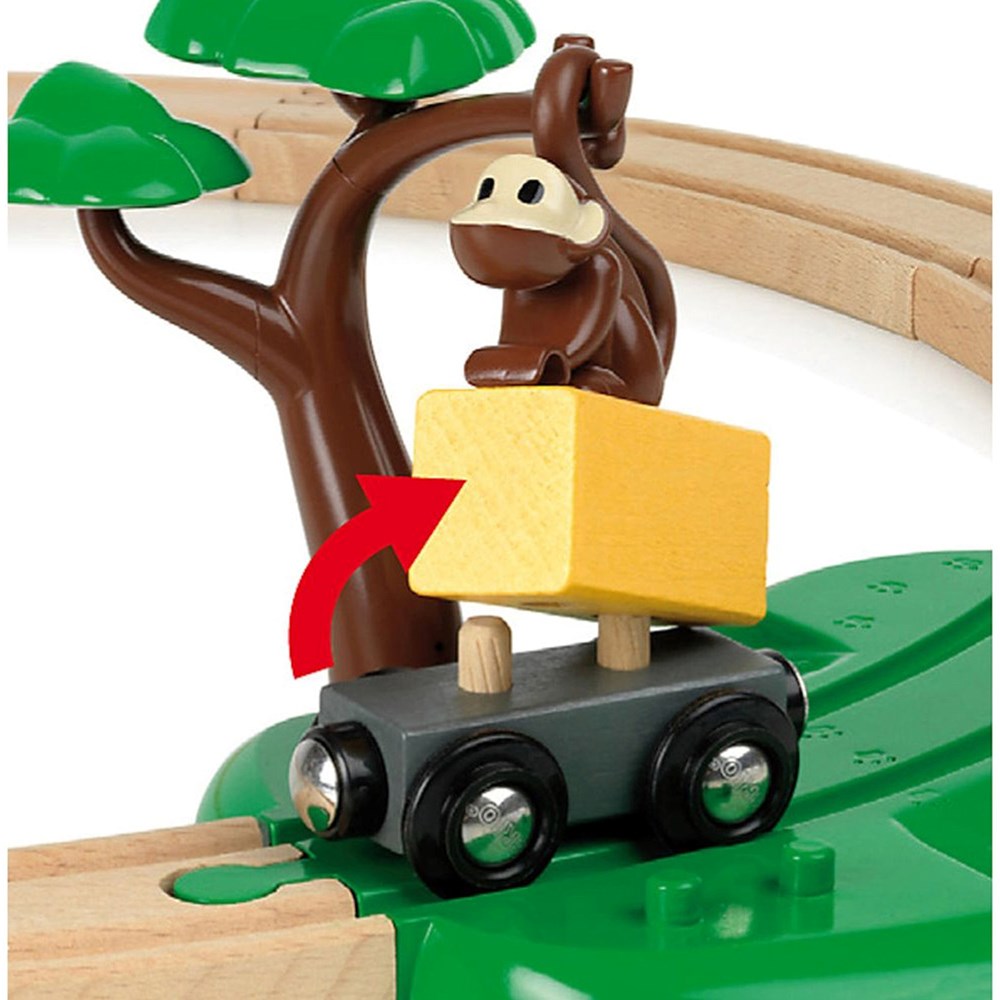 Brio Set Toy / Safari Starter Set Toy / Safari Animal Toys / TrainToys / Kids Toys - 33720