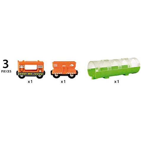 BRIO Cargo Train and Tunnel Vehicles Toys- 33891