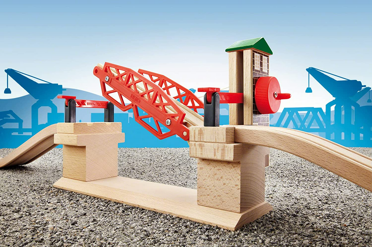 BRIO Bridge Train Lifting Bridge Toy Vehicles - 33757