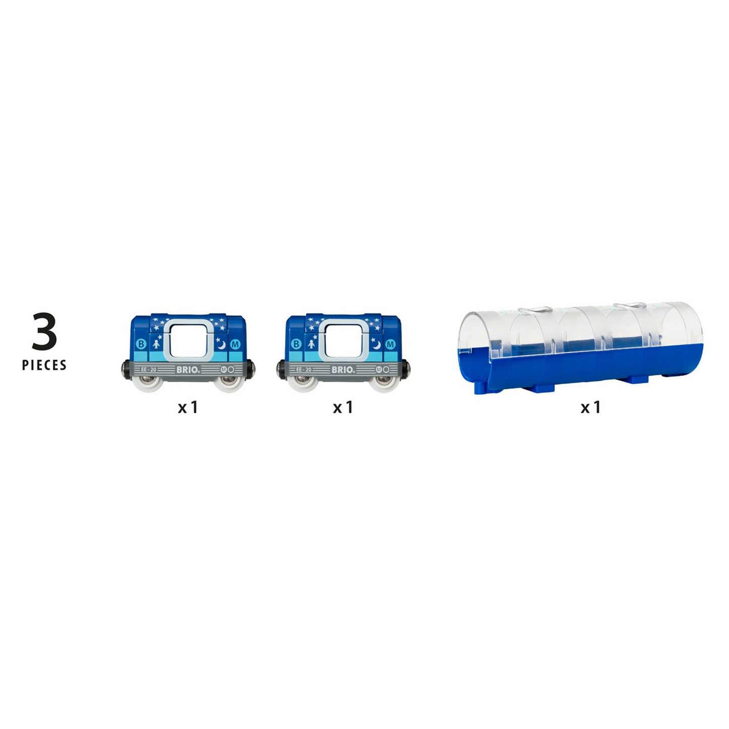 BRIO Metro Train & Tunnel Premium Vehicles - 33970