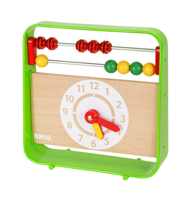 BRIO Abacus with Clock Toy / Abacus Toy - 30477