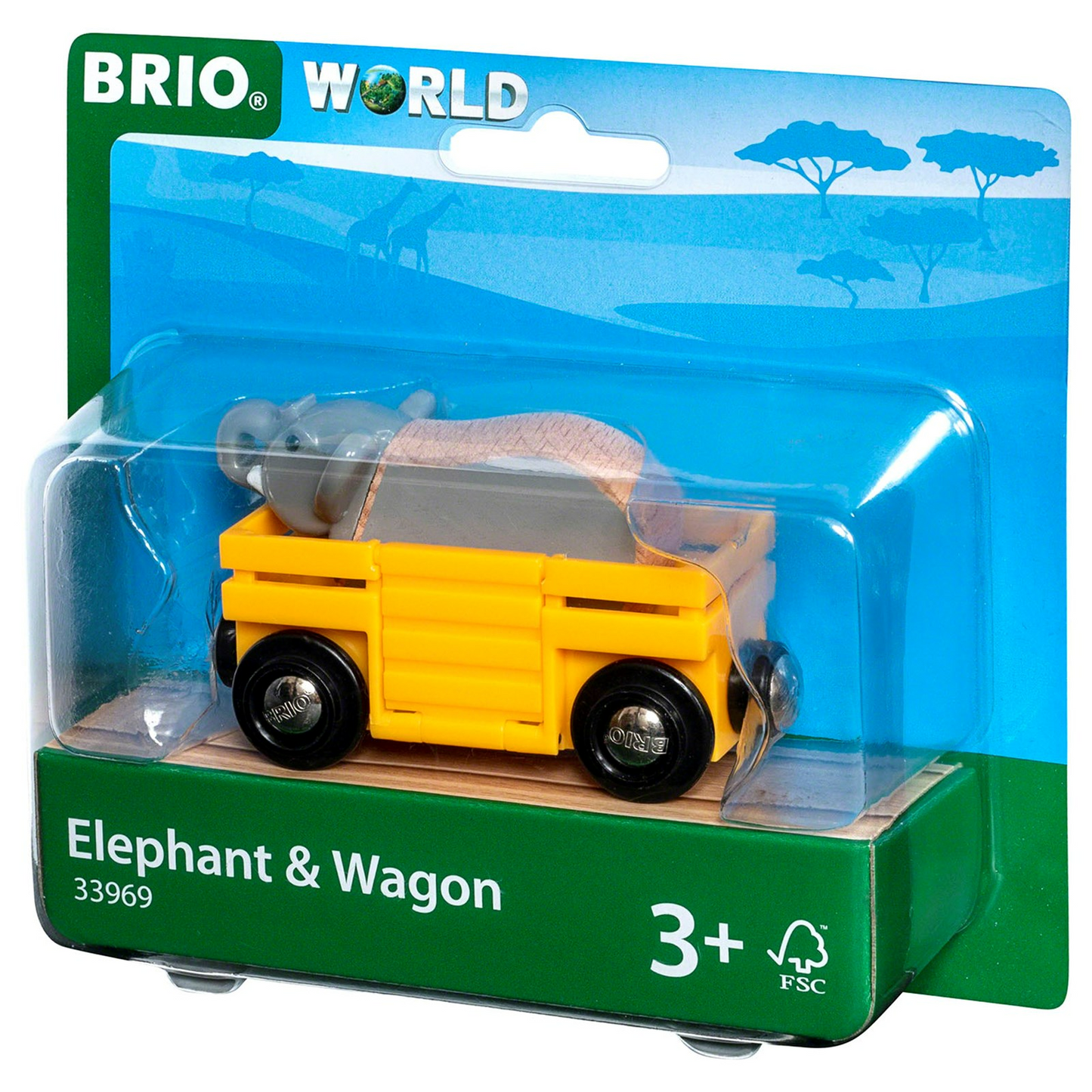 BRIO Elephant and Wagon - 33969