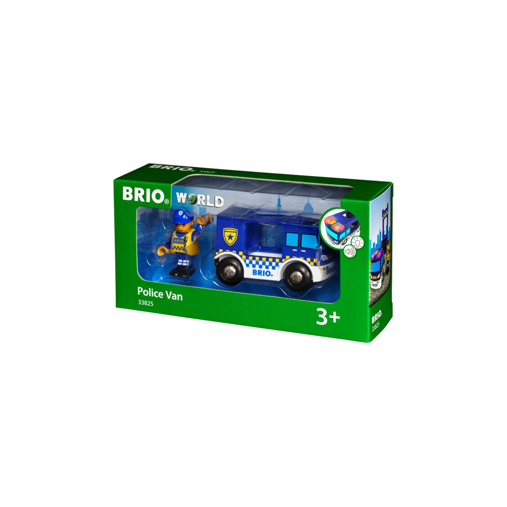 Brio Toy Premium Police Van Vehicles Toys - 33825