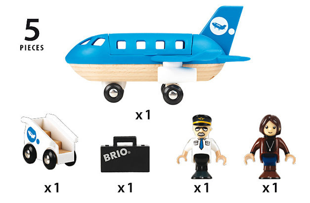 BRIO Airplane Boarding Playset Toys - 33306