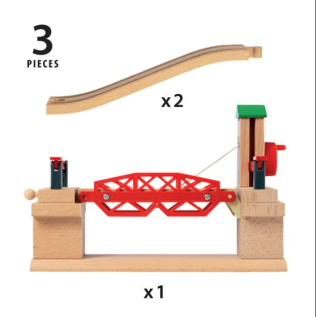 BRIO Bridge Train Lifting Bridge Toy Vehicles - 33757