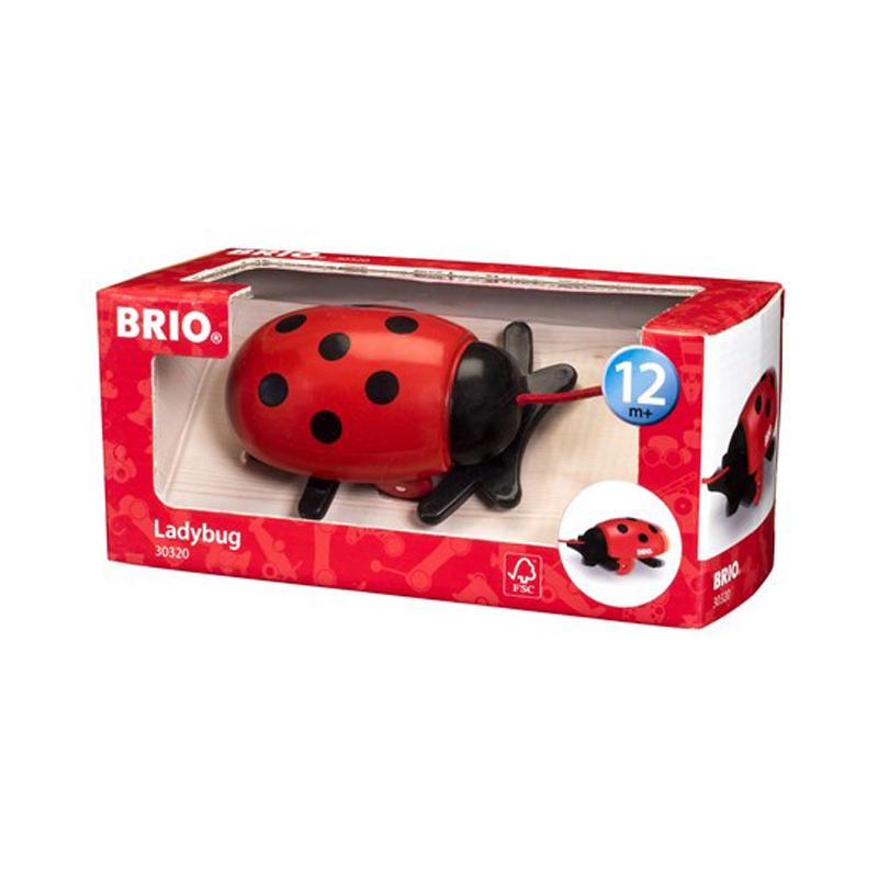 BRIO Pull Ladybug Assortment / Pull Baby Toy / Ladybug Toy - 30320