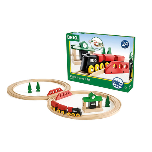 BRIO Classic Travel Fig 8 Set Train Set Toy - 33028