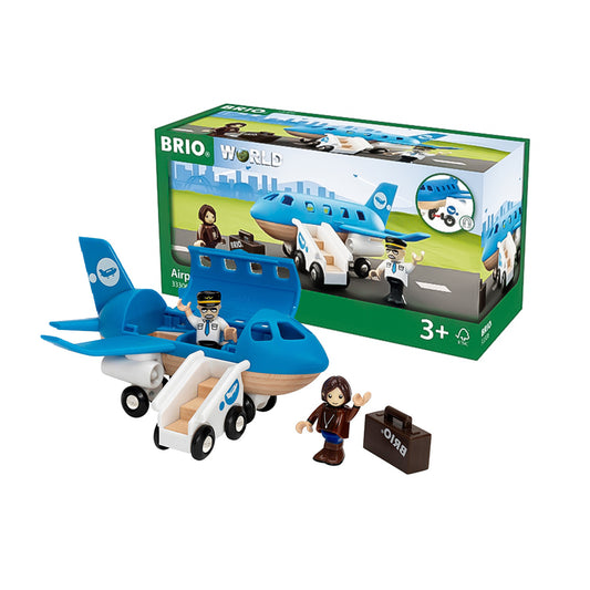 BRIO Airplane Boarding Playset Toys - 33306