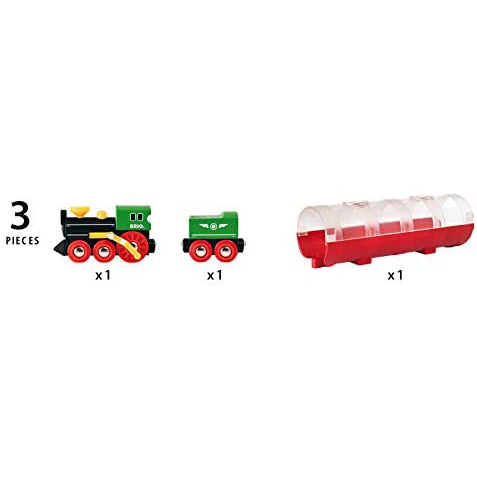 BRIO Steam Train & Tunnel - 33892 / Premium High Quality Toddler Toys