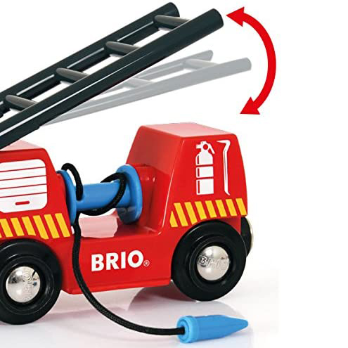 BRIO Rescue Firefighting Train Vehicles Toys - 33844