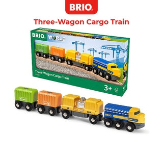 BRIO Three Wagon Cargo Train - 33982