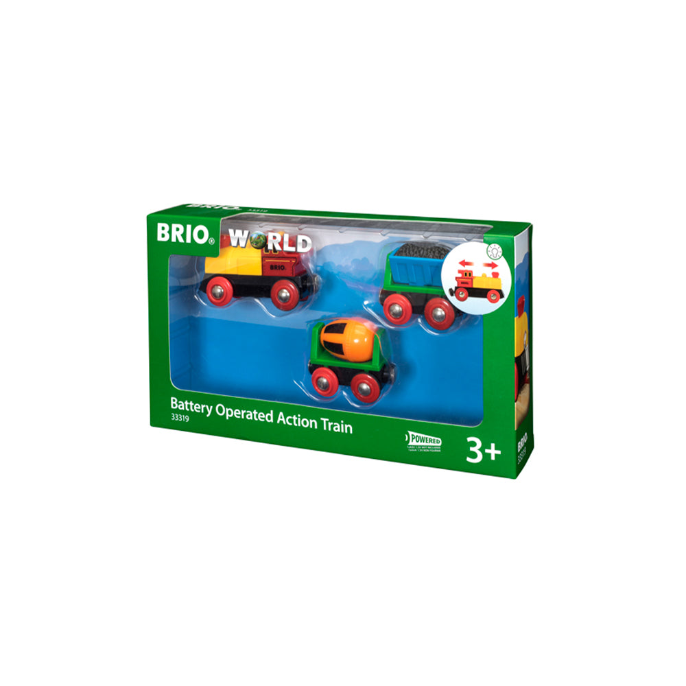 BRIO B/O Action Train Toy / Action Train Battery Operation Toy - 33319