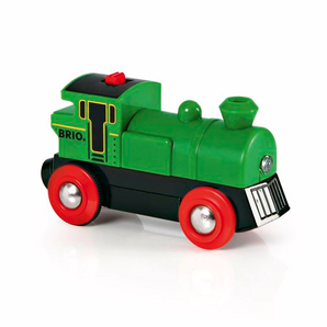 BRIO Battery Powered Engine Premium Wooden Train Toys