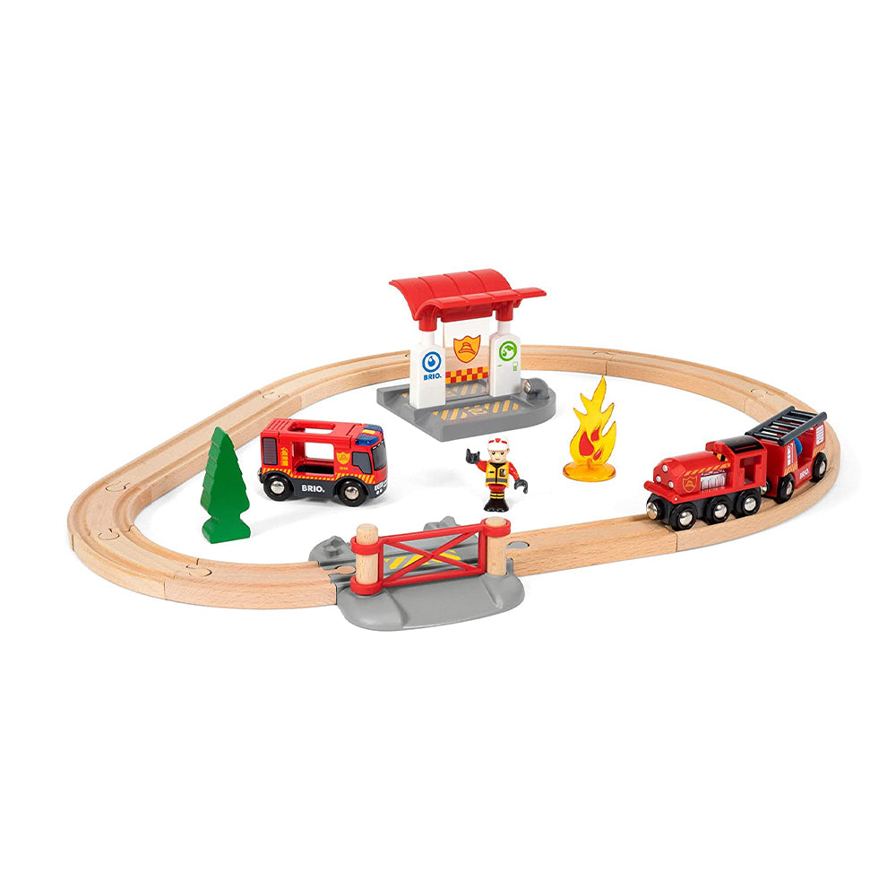 Brio Firefighter Set Toy / Kids Toys / Kids Set Toys / For Unisex Kids Toys - 33815