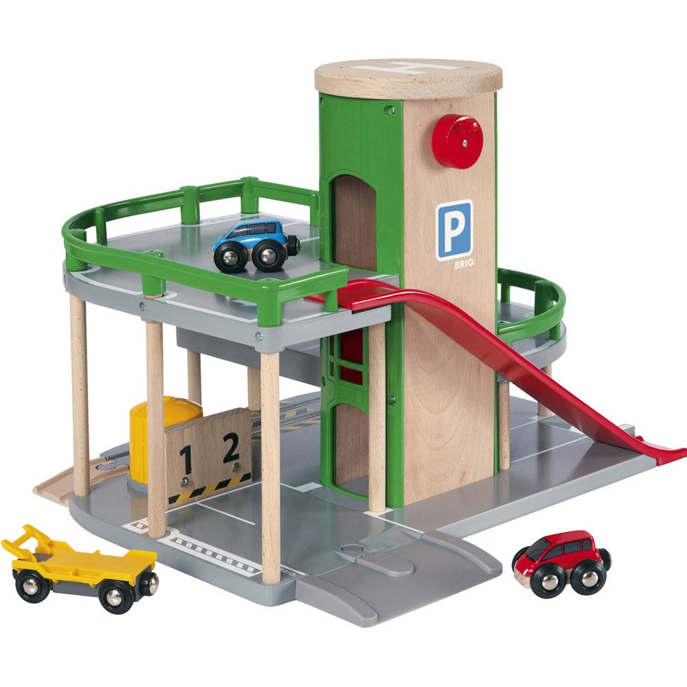 BRIO Parking Garage Toy Parking Set Vehicles Toys - 33204