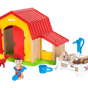 BRIO Farm Set Toy  Farming Toy Figures - 30398