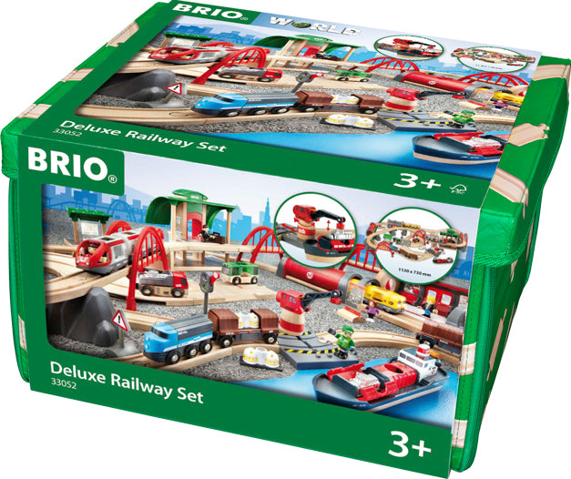 BRIO Deluxe Railway Train Set Toy Railway Train - 33052