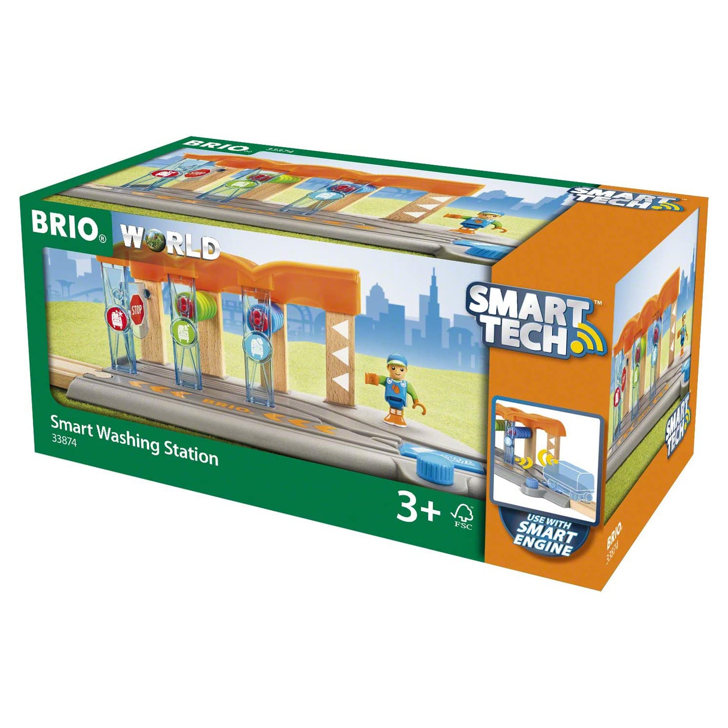 BRIO Smart Washing Station Building Toys - 33874