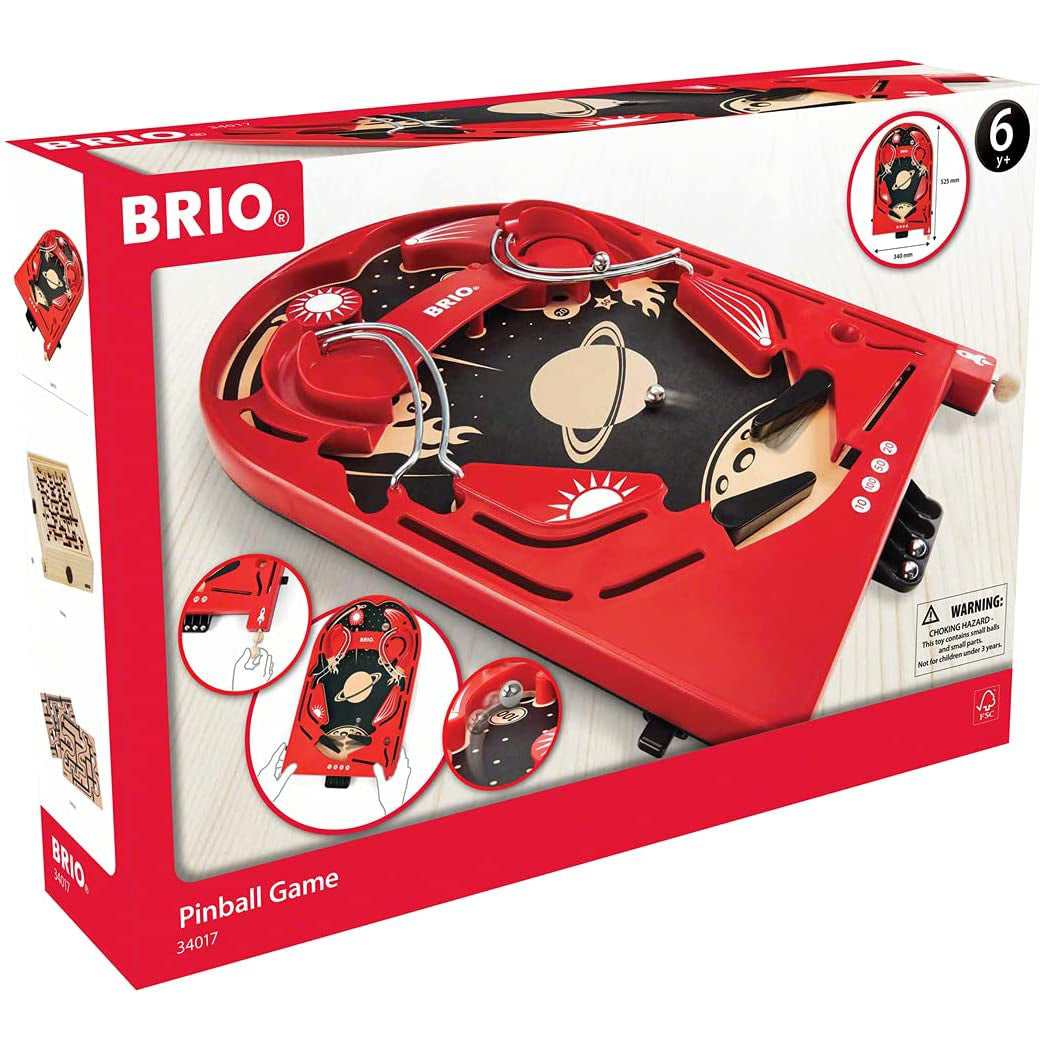 BRIO Pinball Game - 34017 / Premium Arcade Kid Toys / Toddler Ikea Game