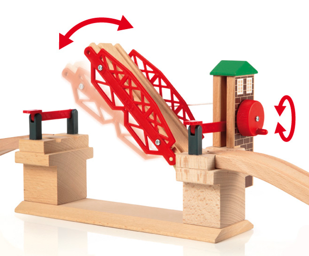 BRIO Bridge Train Lifting Bridge Toy Vehicles - 33757