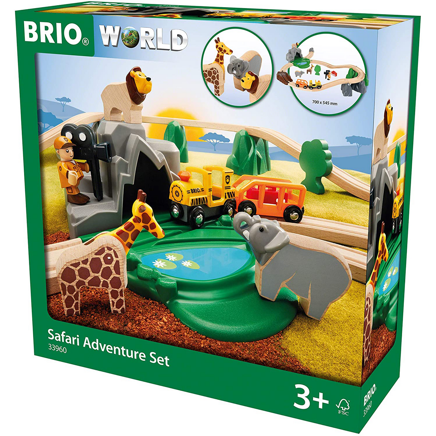 BRIO Safari Adventure Set - 33960