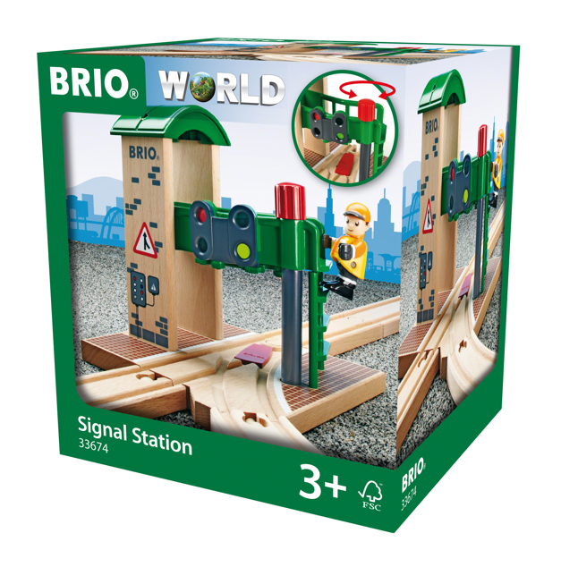 Brio Train Toy Signal Station Builder Toys - 33674