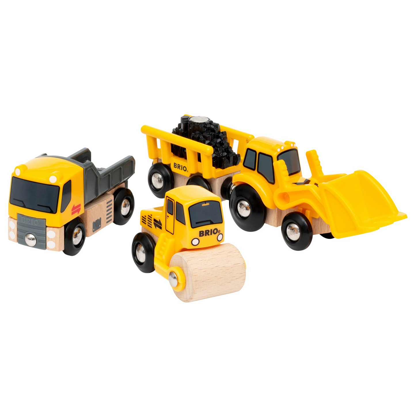 Construction Trains, Engines, Wagons, Carriages, and Vehicles SET Kids Premium Toys