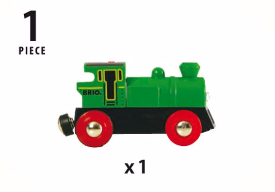 BRIO Battery Powered Engine Premium Wooden Train Toys