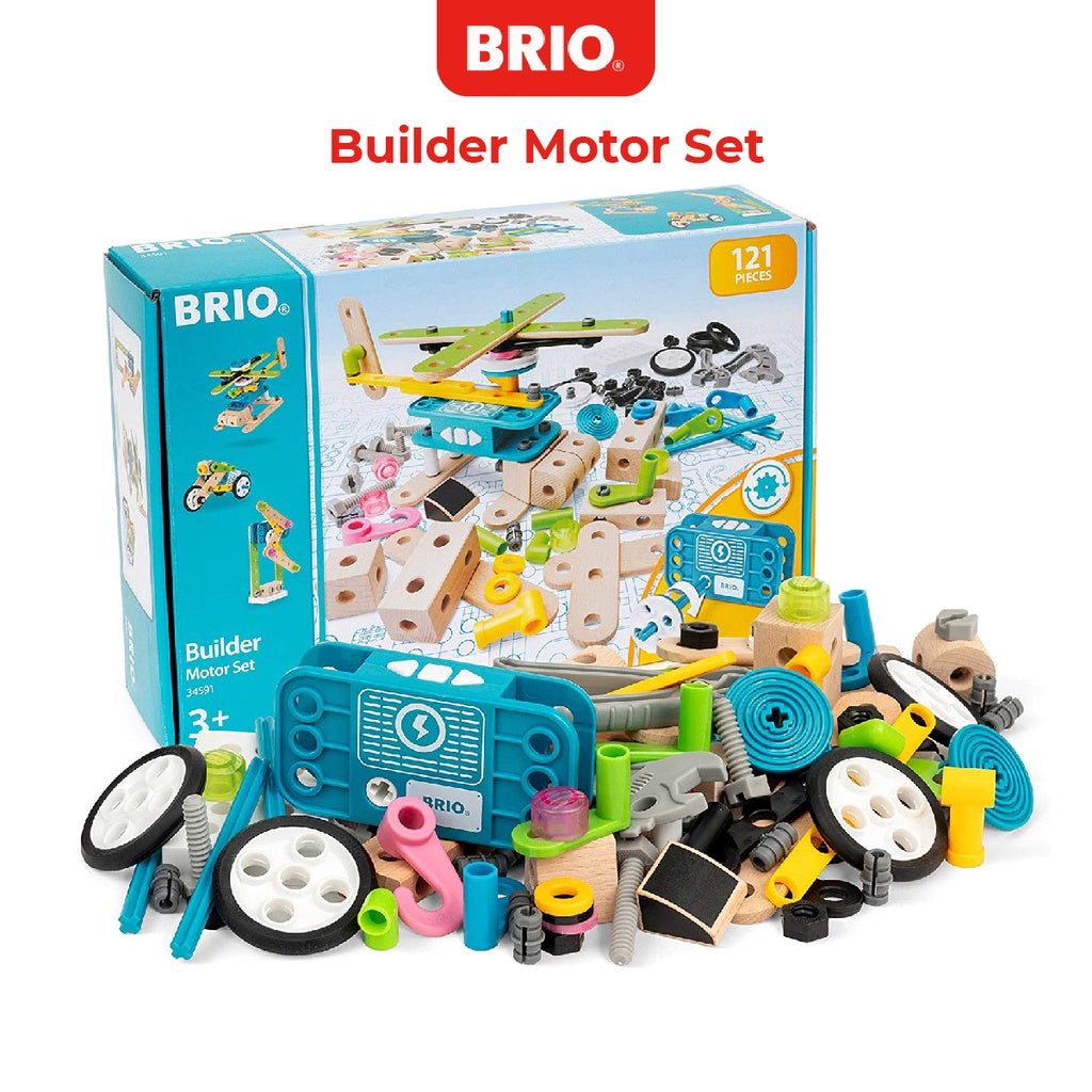 BRIO Builder Motor Set - 34591 / Premium High Quality Kid Toys / Educational Ikea Toddler Toy