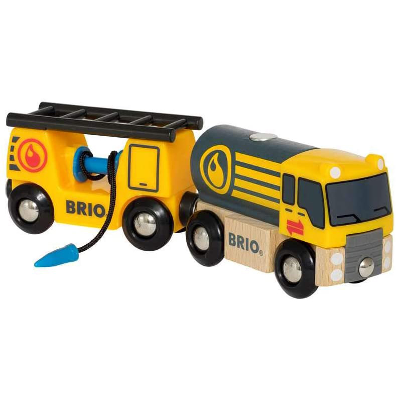 BRIO Tanker Truck with Wagon Vehicles Toys - 33907