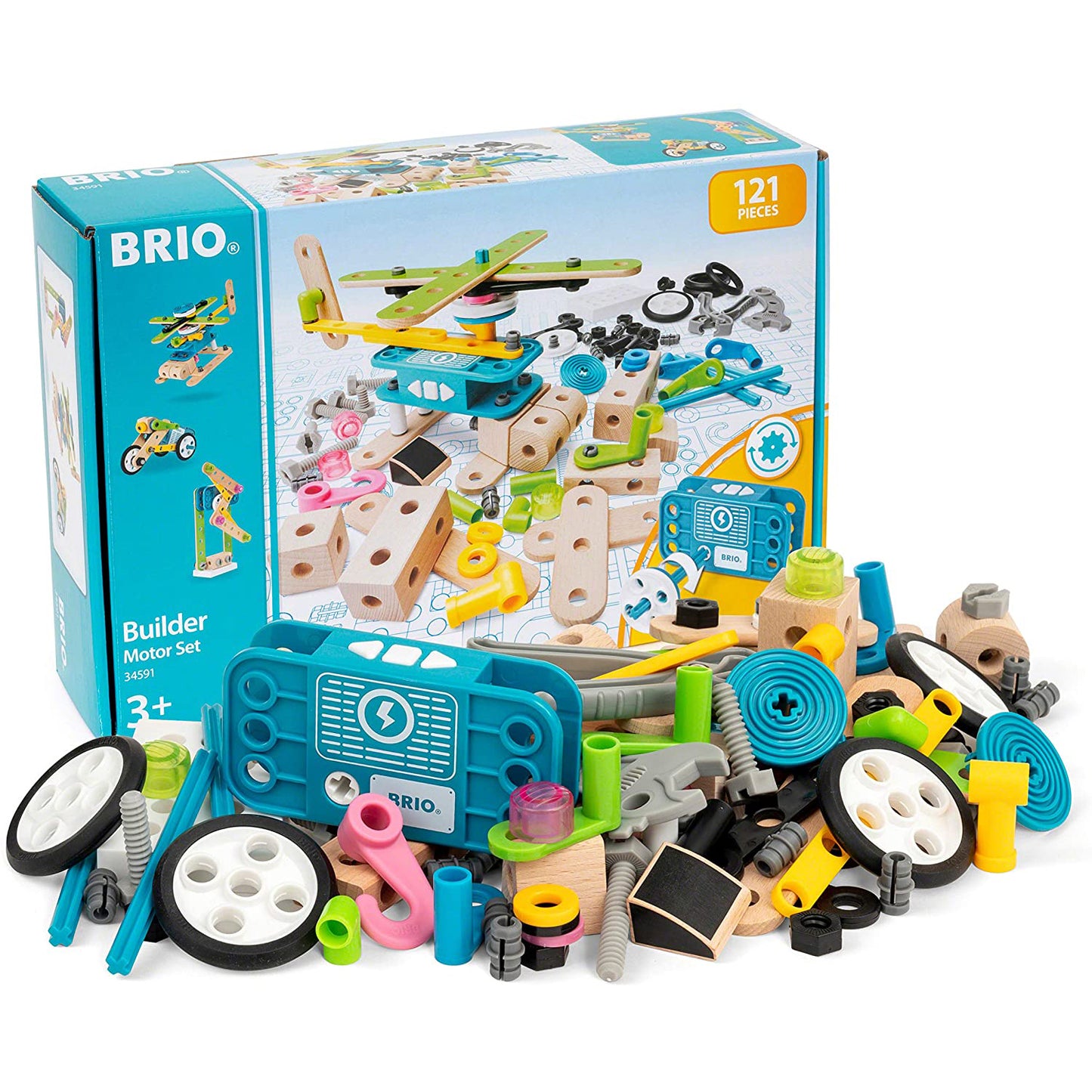 BRIO Builder Motor Set - 34591 / Premium High Quality Kid Toys / Educational Ikea Toddler Toy