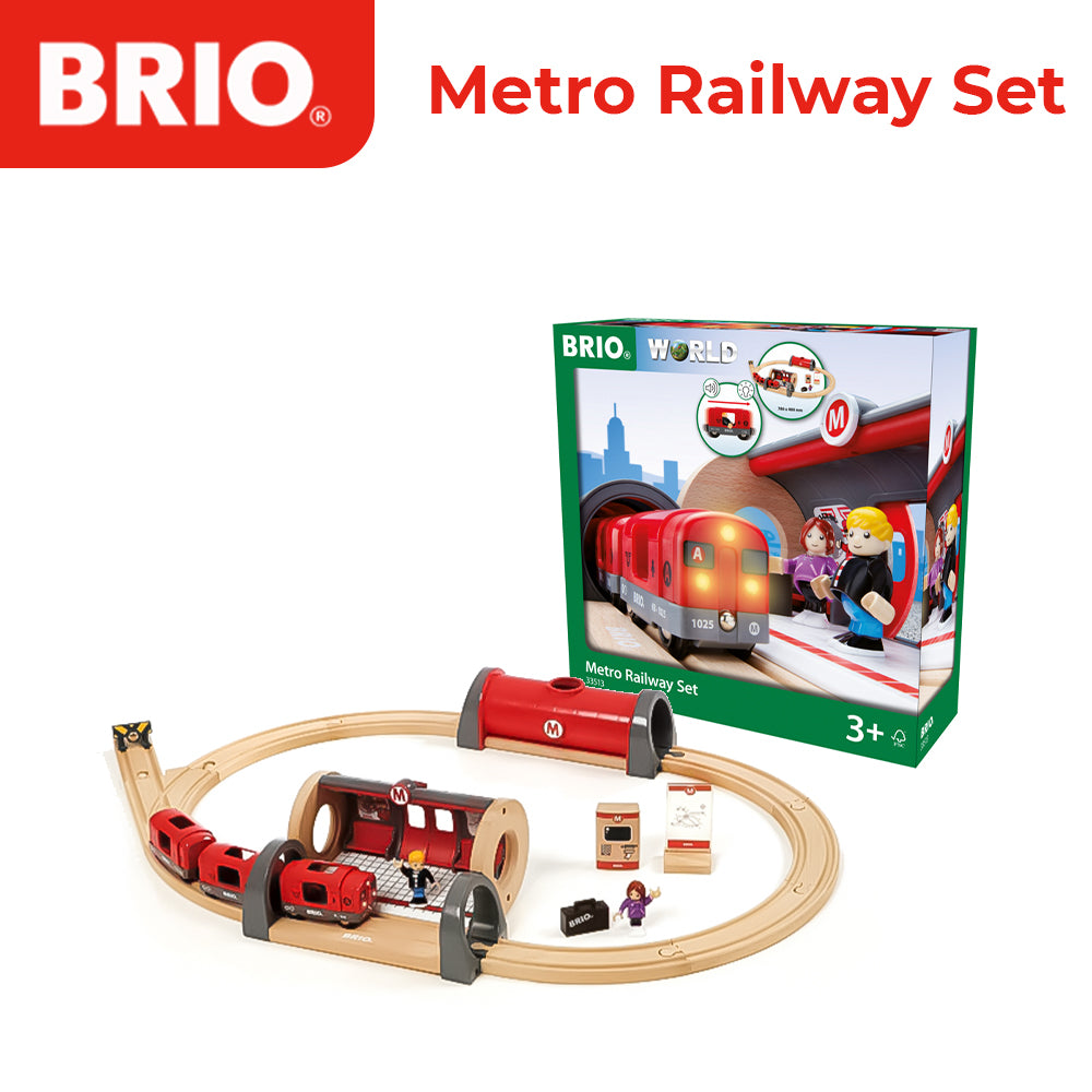 Brio Metro Railway Set Train Toy / Kids Toys / Kids Remote Toys - 33513