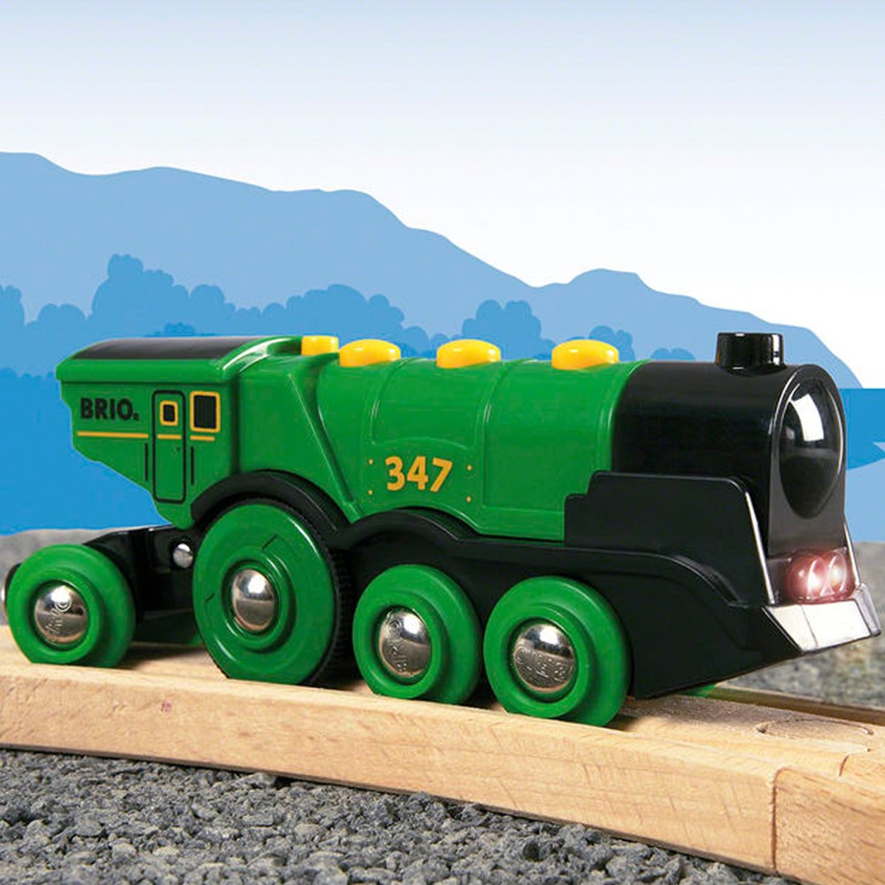 Brio Green Locomotive 33593