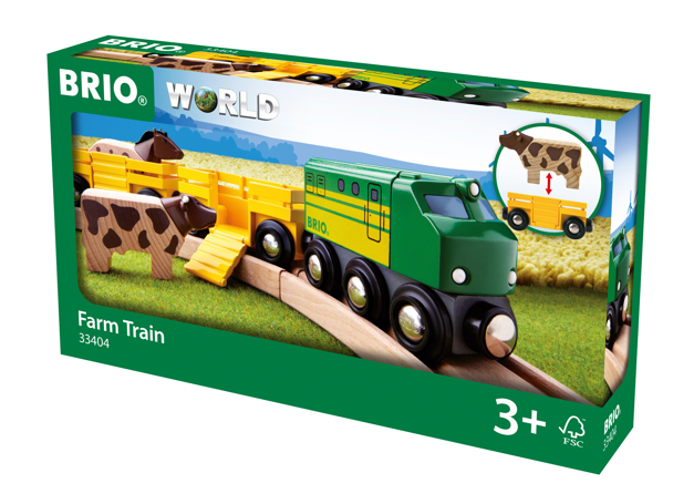 Brio Farm Train Toy - 33404