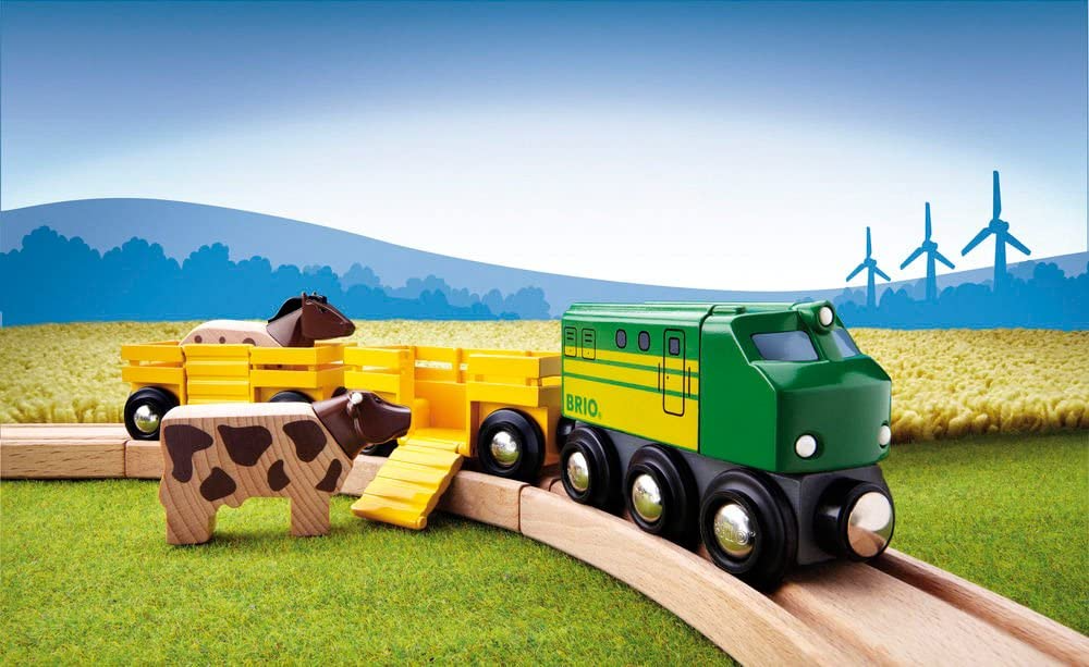 Brio Farm Train Toy - 33404