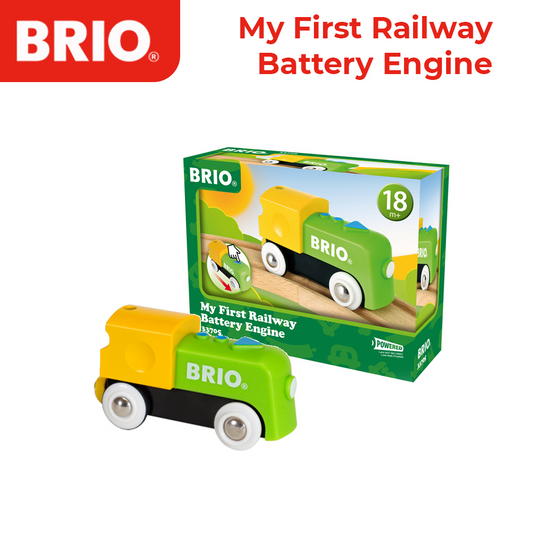 Brio My First Railway Battery Train Toy - 33705