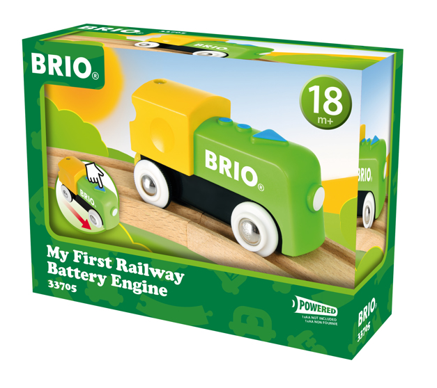 Brio My First Railway Battery Train Toy - 33705