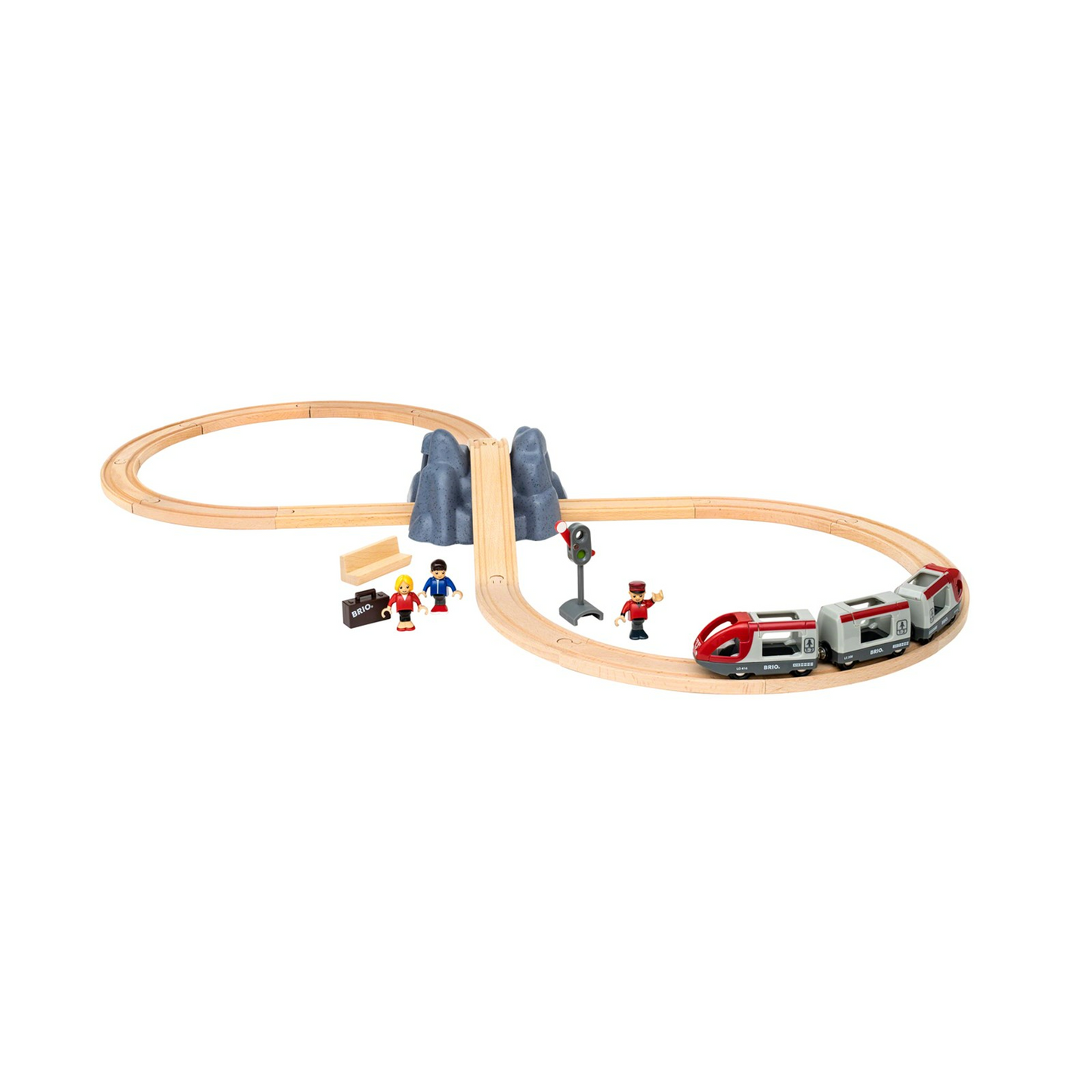 Brio Train Toy Railway Starter Set Premium Builder Toys - 33773