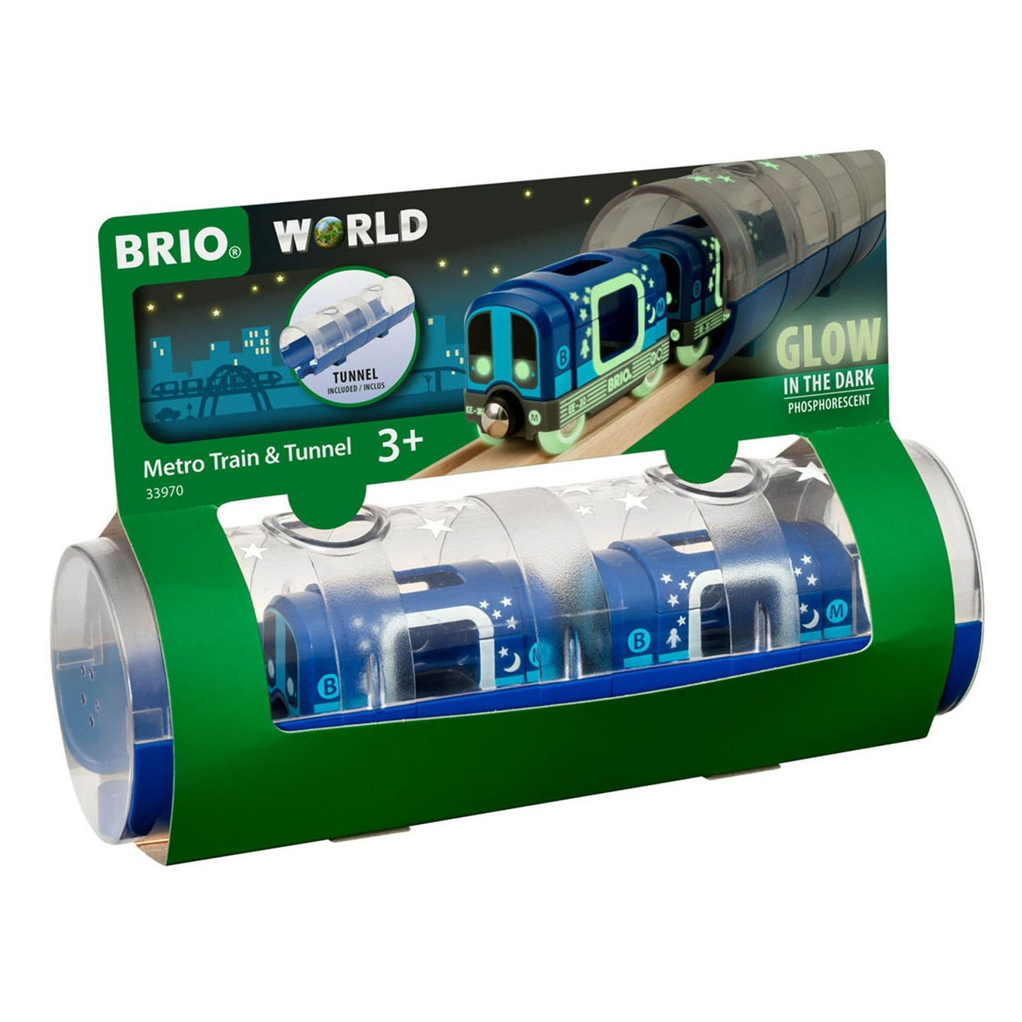 BRIO Metro Train & Tunnel Premium Vehicles - 33970