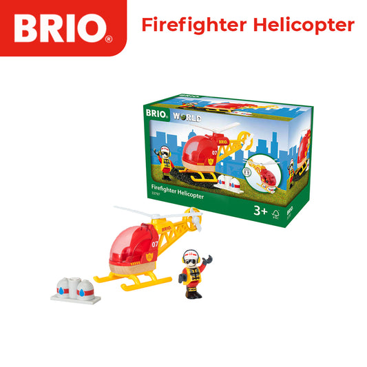 Brio Helicopter Firefighter Toy / Kids Toys / Toy Vehicles - 33797