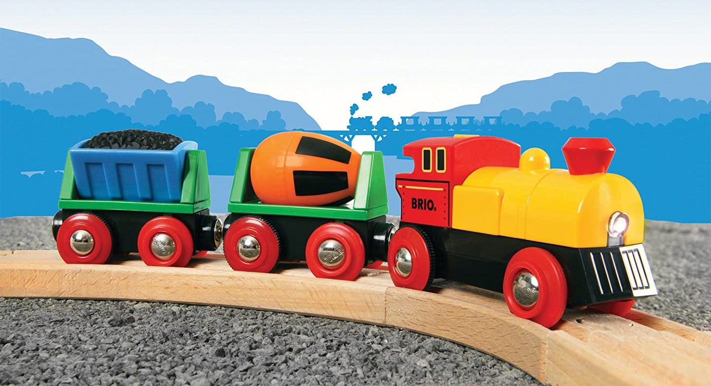 BRIO B/O Action Train Toy / Action Train Battery Operation Toy - 33319