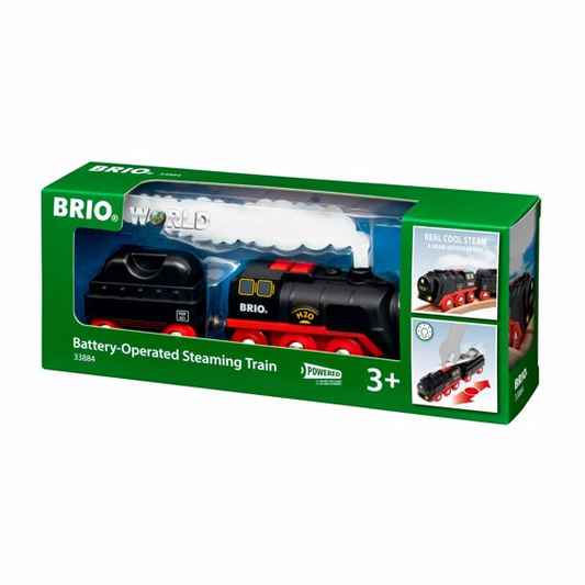 BRIO Battery Operated Steaming Train Vehicles